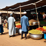 Prompt 1: Cultural Exchange at a Chadian Market**